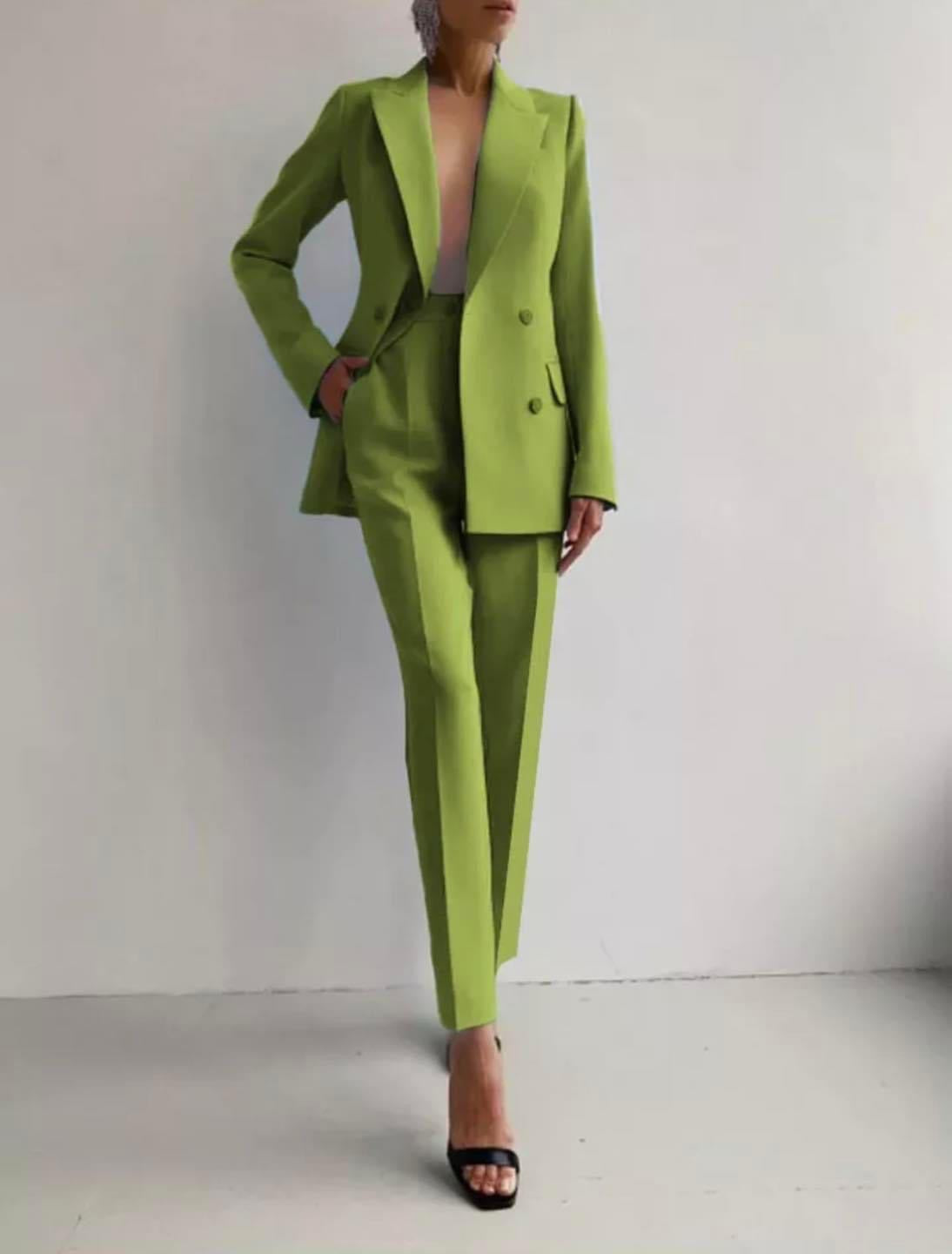 Beatrice™ | Completo Pantaloni a Sigaretta