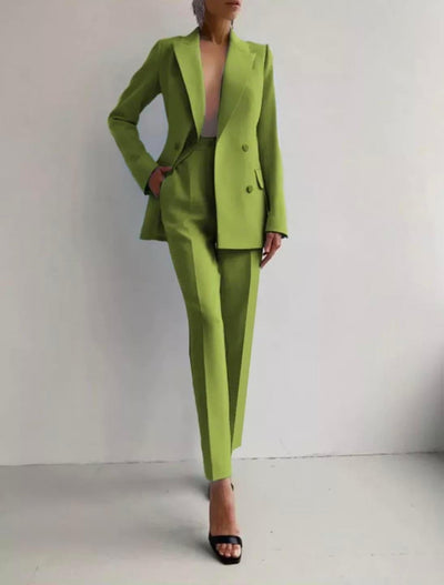 Beatrice™ | Completo Pantaloni a Sigaretta