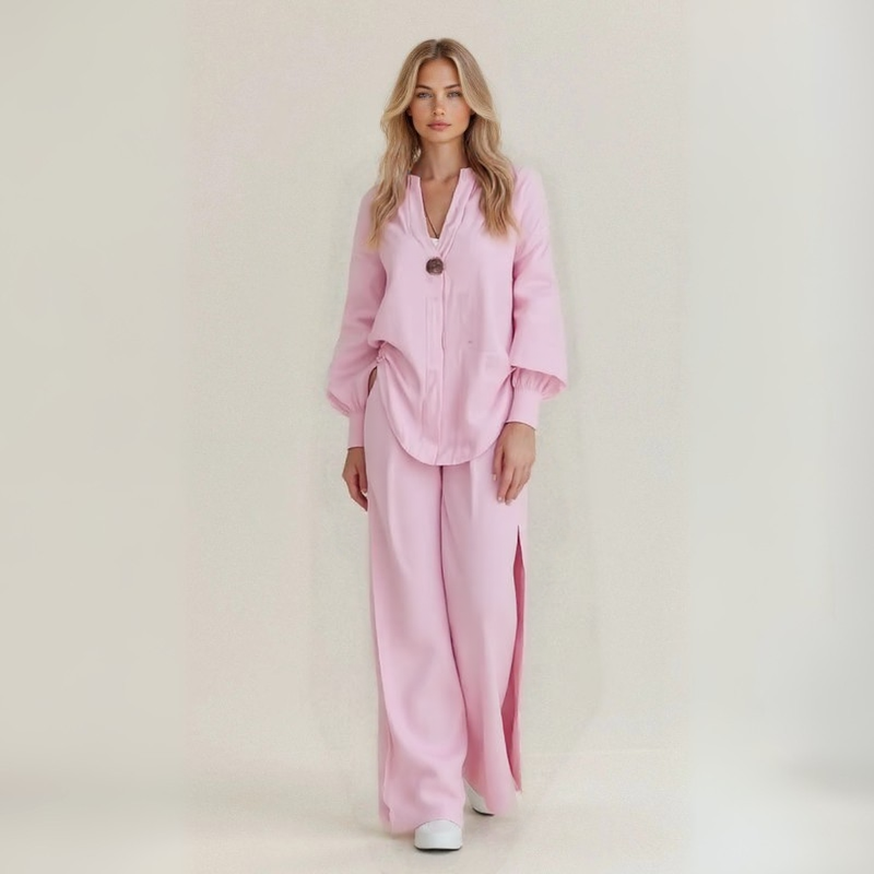 Mireille™ | Completo Estivo in Lino e Cotone Naturale
