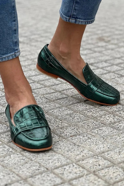 Noemi™ | Scarpe Lucide Oro Chiaro