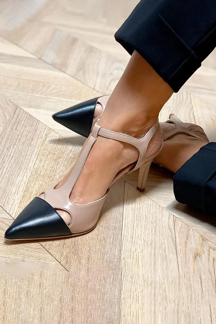 Dafne™ | Scarpe con Punta Bicolore