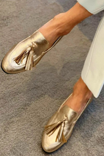 Francesca™ | Scarpe Scozzesi Chic con Nappe