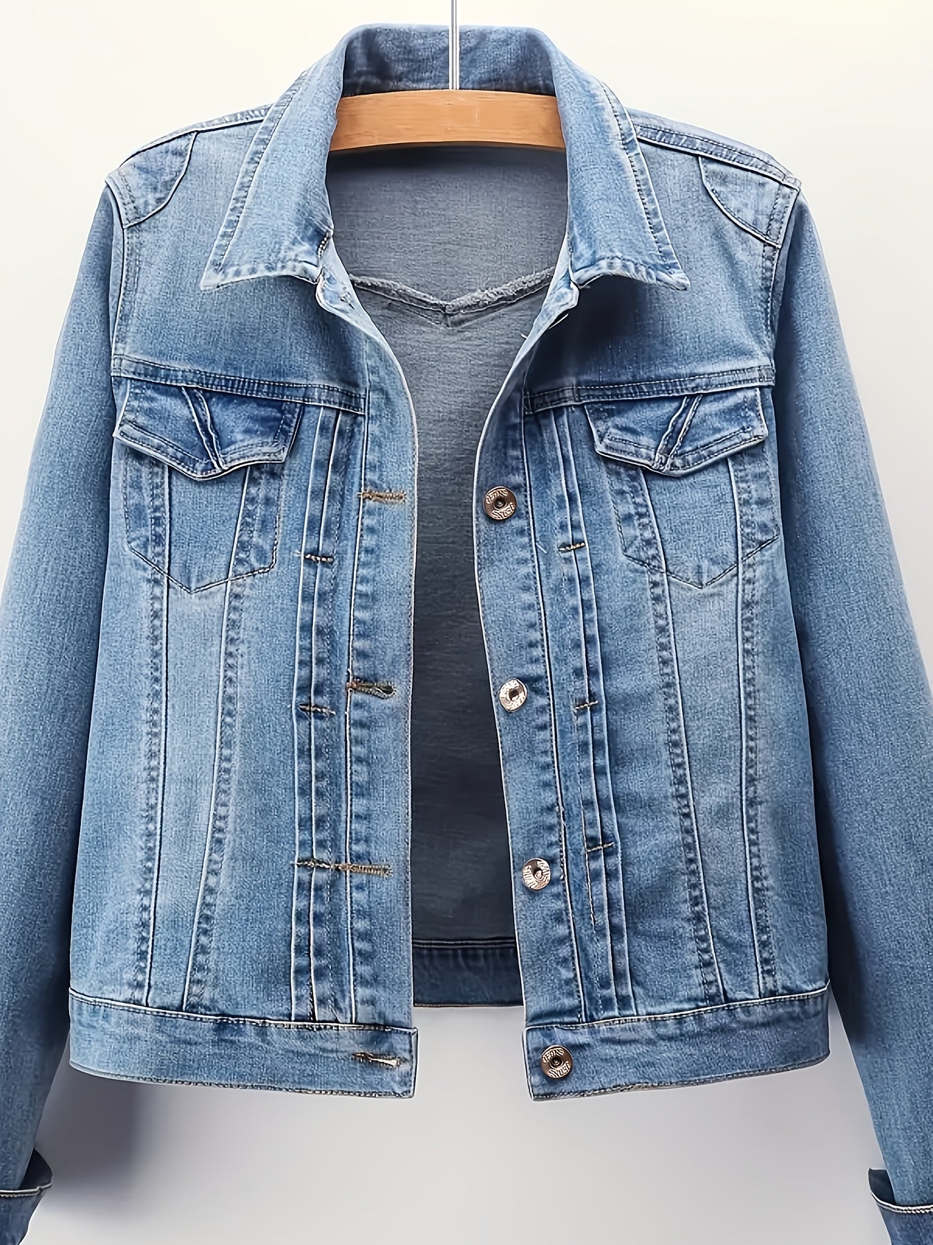 Lucia™ | Giacca in Denim dal Taglio Senza Tempo