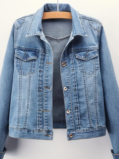 Lucia™ | Giacca in Denim dal Taglio Senza Tempo
