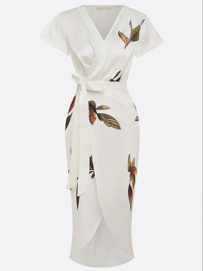 Luna™ | Abito midi in raso