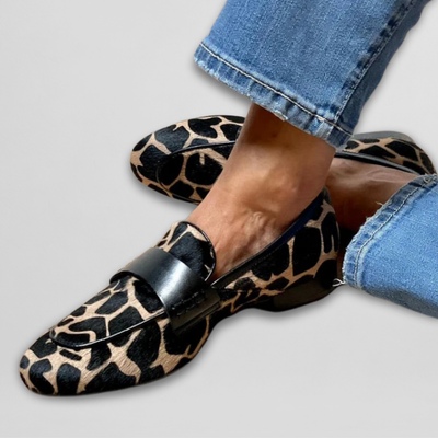 Elisa™ | Mocassini con Stampa Animale