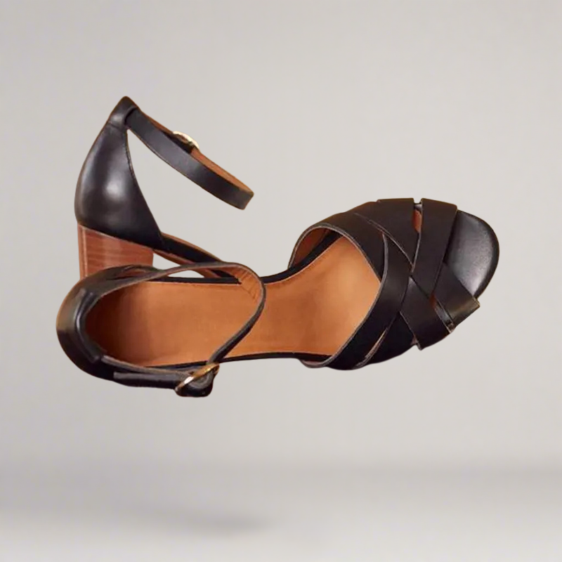 Irene™ | Sandalo Artigianale con Zeppa