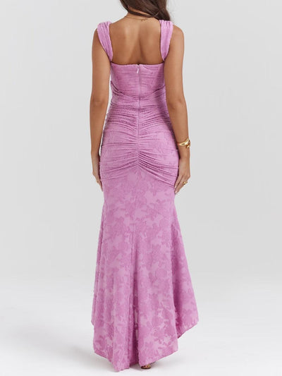 Lavinia™ | Abito Maxi Floreale Blu