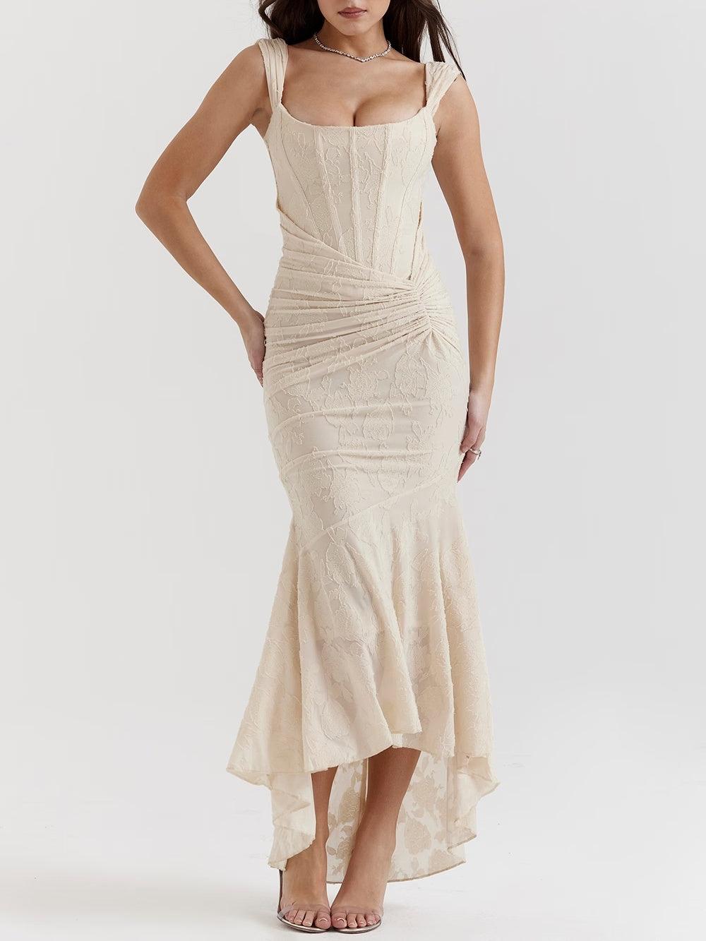 Lavinia™ | Abito Maxi Floreale Blu