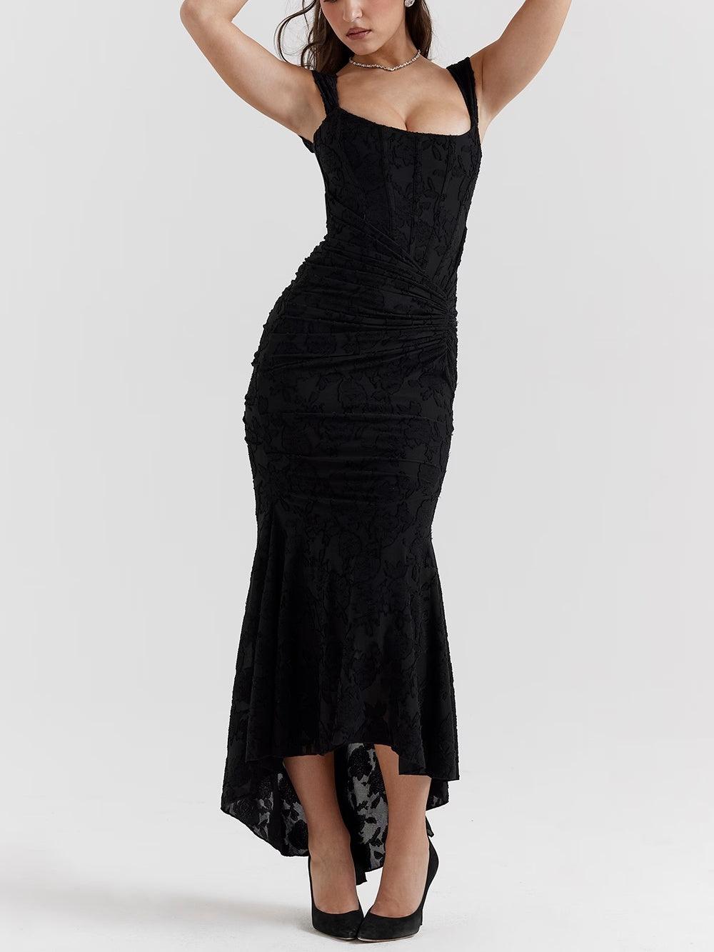 Lavinia™ | Abito Maxi Floreale Blu