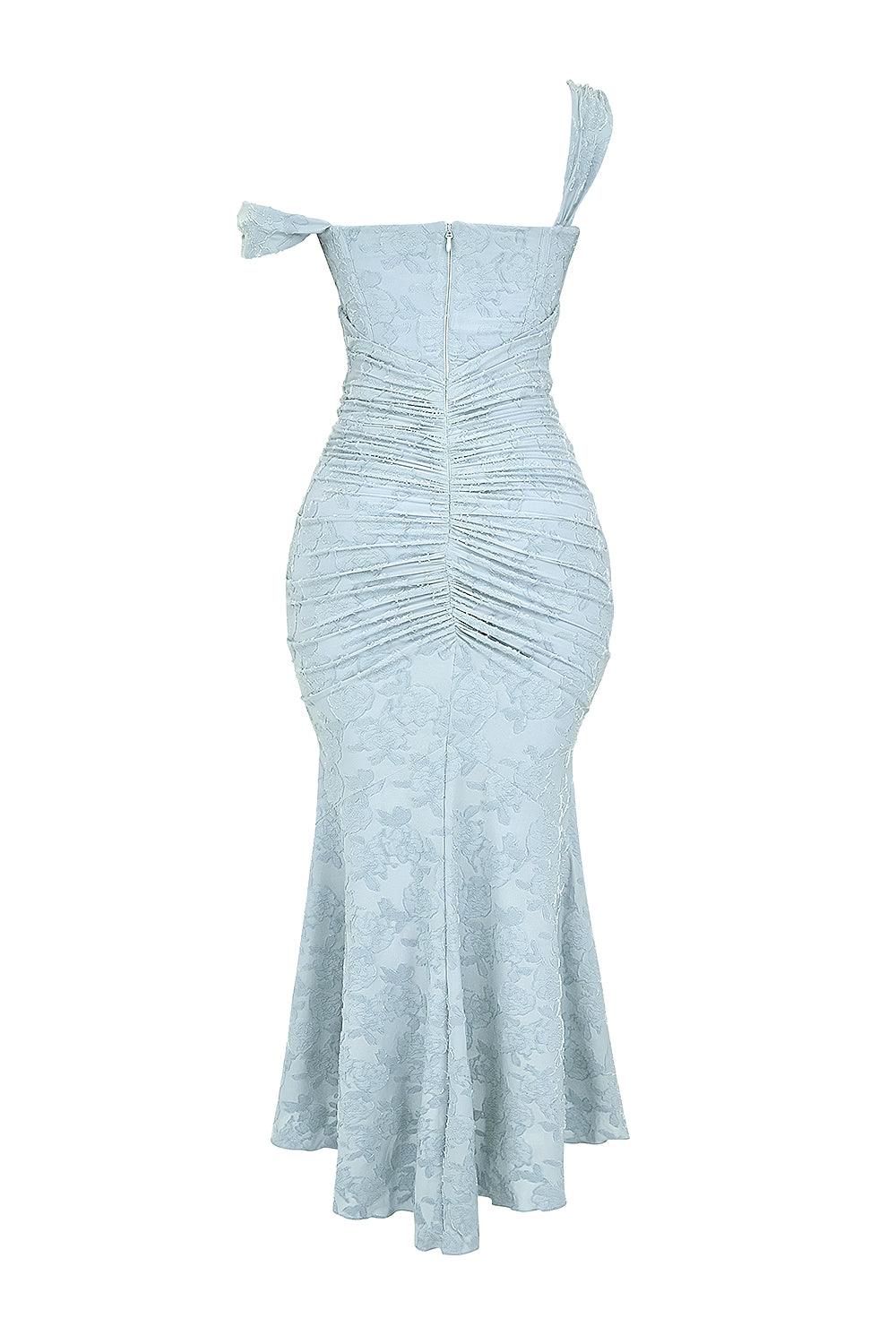 Lavinia™ | Abito Maxi Floreale Blu