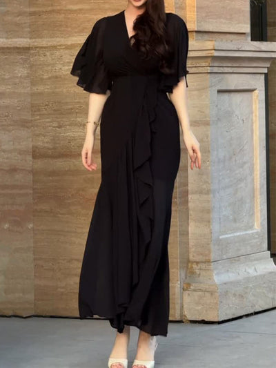 Isabella™ | Abito con Maniche a Tromba