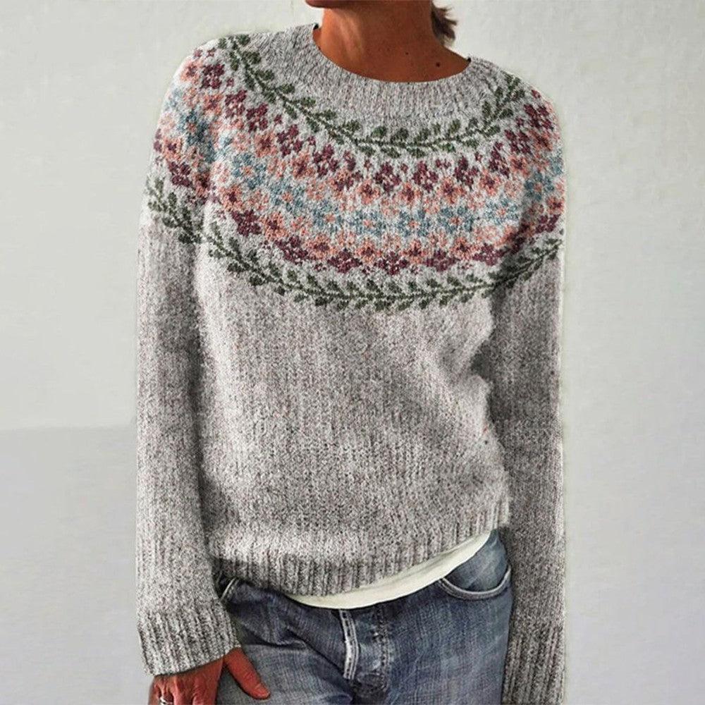 Veronika™ | Maglione con Collo Rotondo