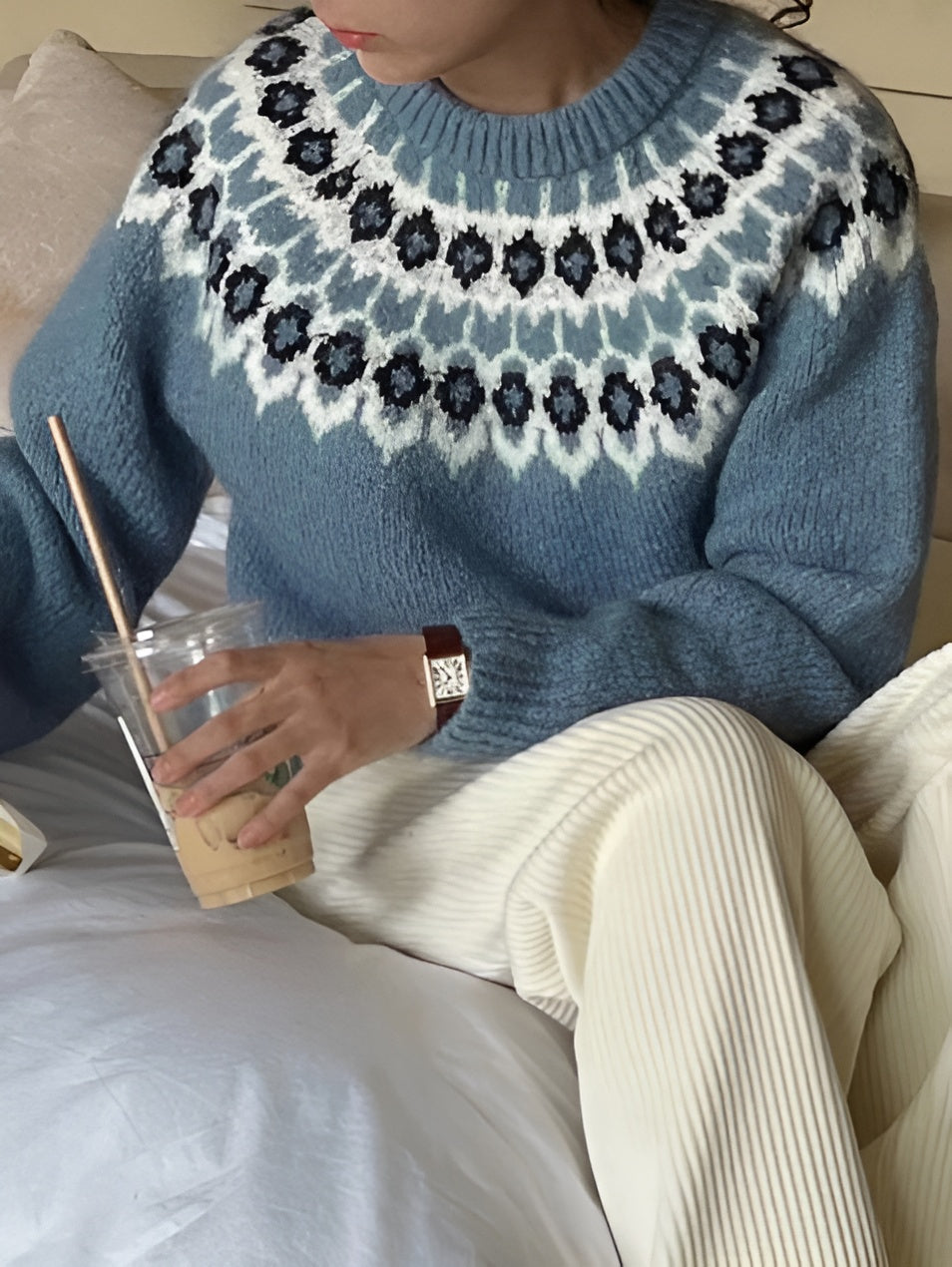 Raffaella™ | Maglione Jacquard