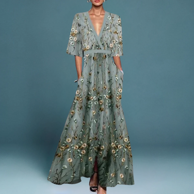 Sofia™ | Abito Elegante con Scollo a V