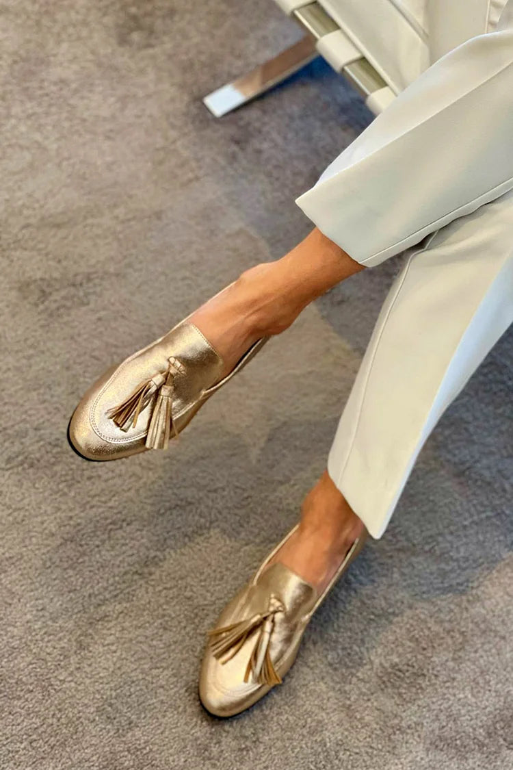Francesca™ | Scarpe Scozzesi Chic con Nappe