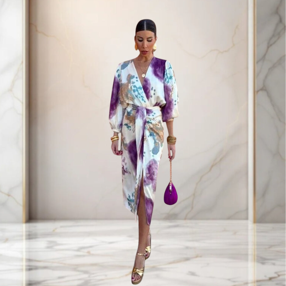 Serena™ | Abito Elegante con Nodo
