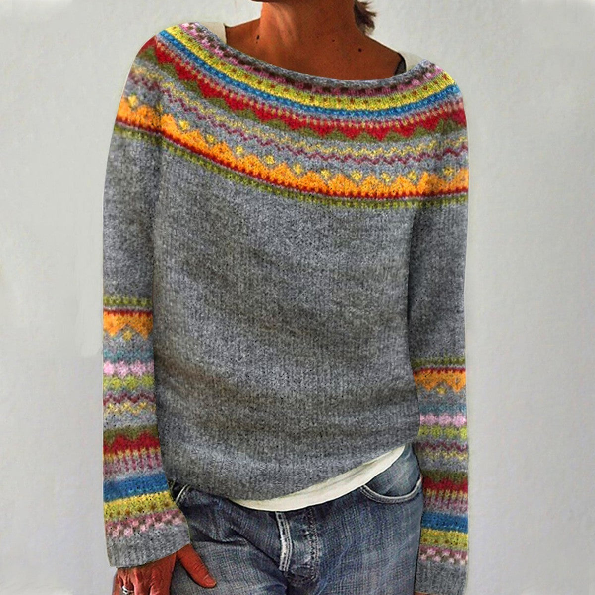 Zora™ | Maglione Retro