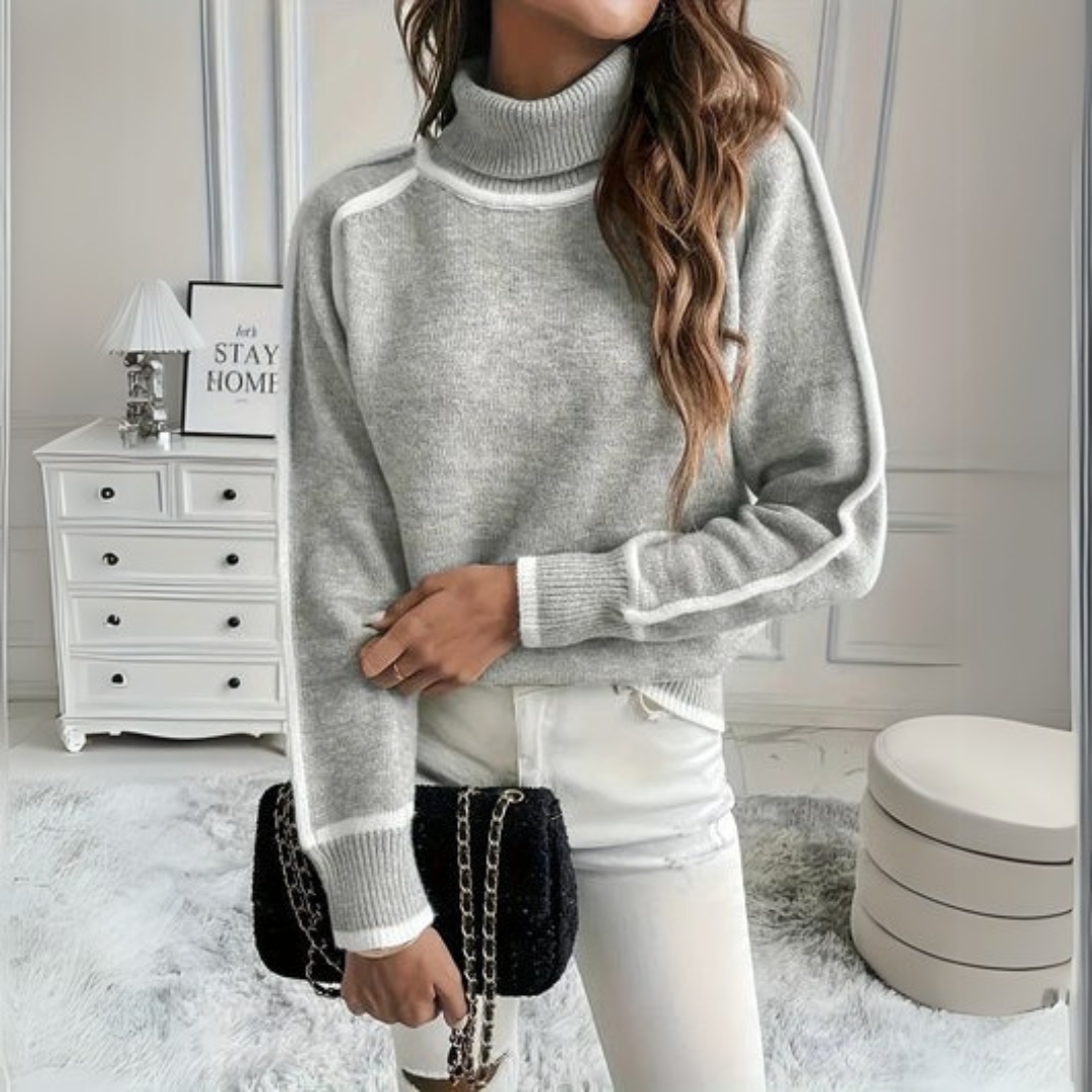 Marta™ | Maglione Collo Alto Elegante