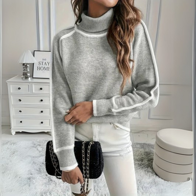 Marta™ | Maglione Collo Alto Elegante