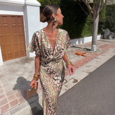 Eleonora™ | Abito Drappeggiato Elegante