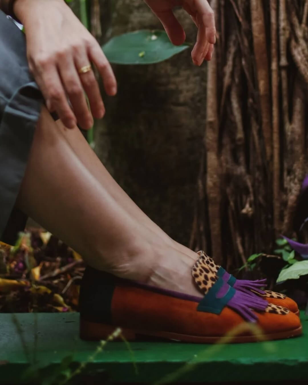 Eleonora™ | Scarpe Viola con Nappe Chic