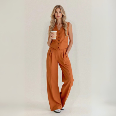 Anita™ | Completo Casual in Lino Artigianale