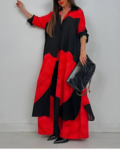 Camilla™ | Set Elegante con Stampa Artistica