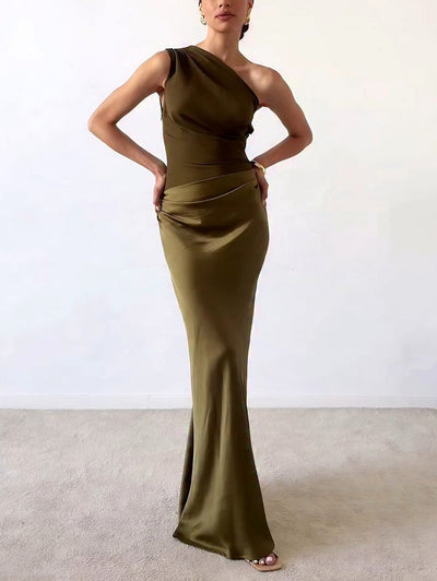 Lavinia™ | Maxi Dress Monospalla