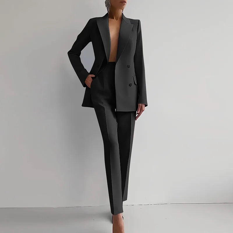 Beatrice™ | Completo Pantaloni a Sigaretta