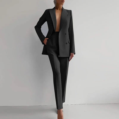 Beatrice™ | Completo Pantaloni a Sigaretta