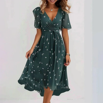 Bianca™ | Abito da Donna con Scollo a V