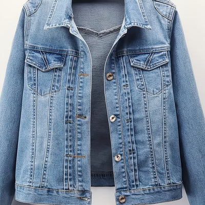 Lucia™ | Giacca in Denim dal Taglio Senza Tempo