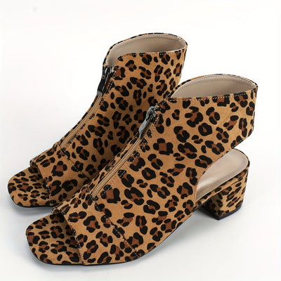 Selvaggia™ | Peep Toes con Zip