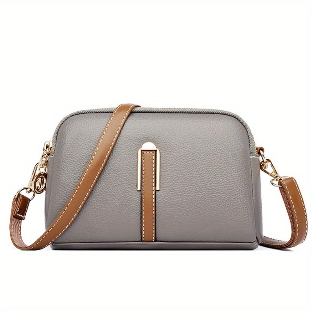 Mila™ | Borsa a Spalla con Stampa Litchi Embossed