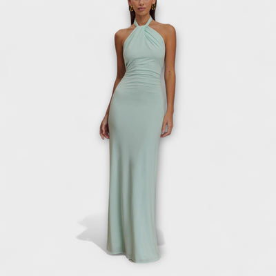 Laguna™ | Abito Maxi Slinky con Scollo Halter