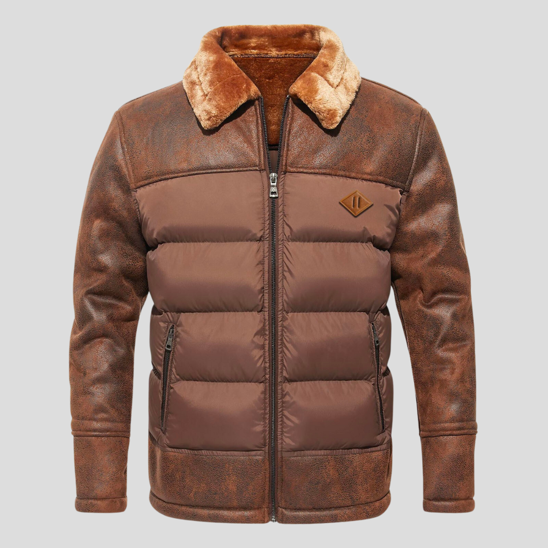 Giacca imbottita calda da uomo