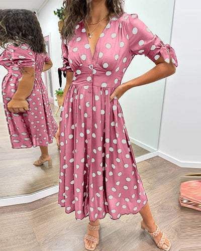 Clara™ | Vestito Pois
