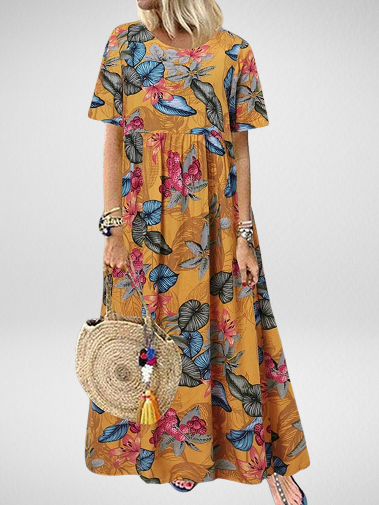 Zara™ | Abito Maxi Boho a Fiori