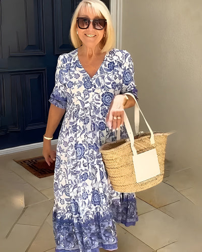 Evelyne™ | Abito Elegante a Fiori