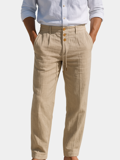 Ettore™ | Pantalone Estivo in Lino Leggero