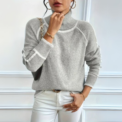 Marta™ | Maglione Collo Alto Elegante