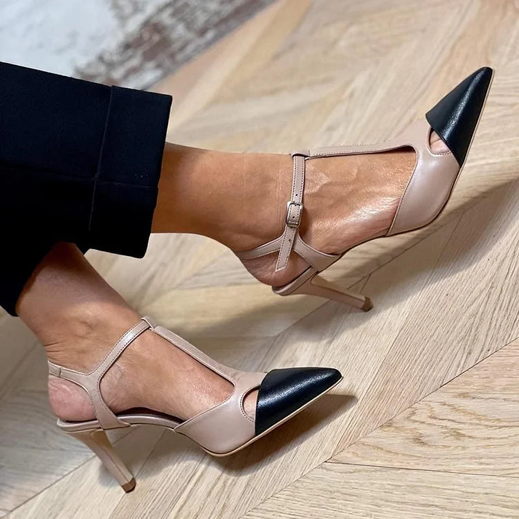 Dafne™ | Scarpe con Punta Bicolore