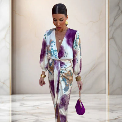 Serena™ | Abito Elegante con Nodo