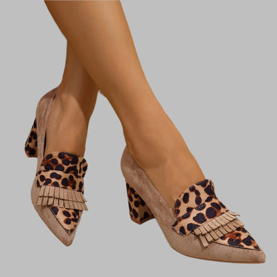 Desert™ | Tacchi Blocco Leopardati