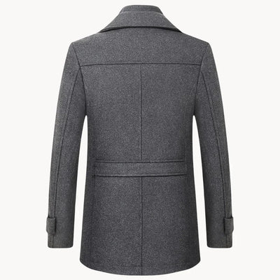 Cappotto in misto lana senza tempo