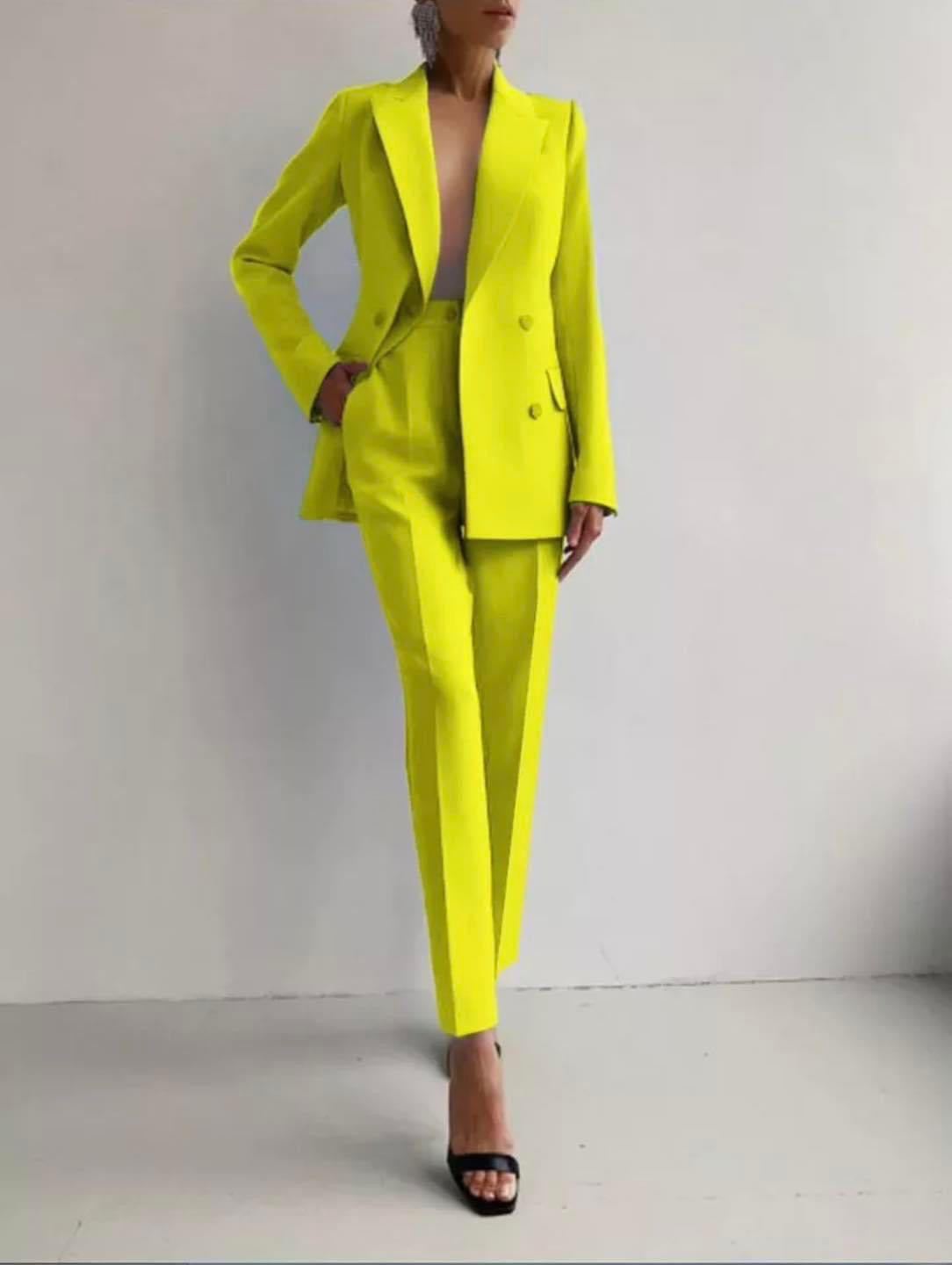 Beatrice™ | Completo Pantaloni a Sigaretta