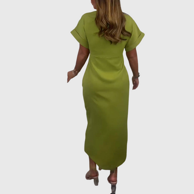 Paola™ | Abito Camicia con Fiocco