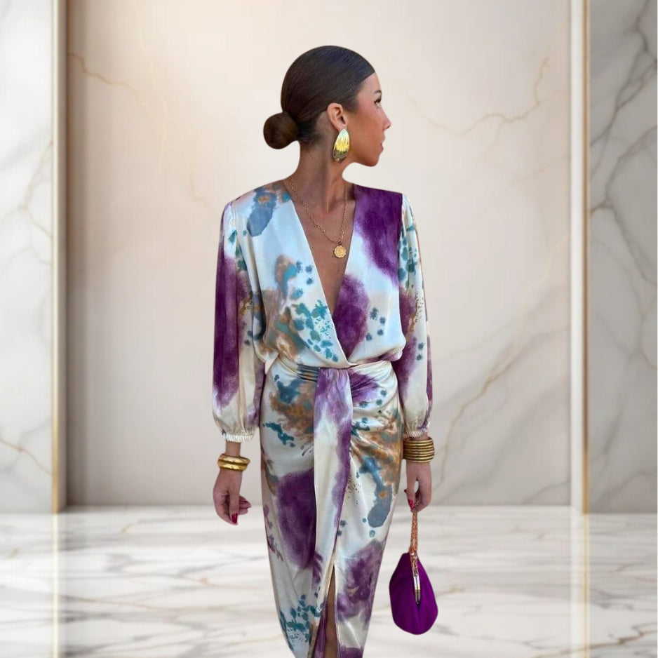 Serena™ | Abito Elegante con Nodo