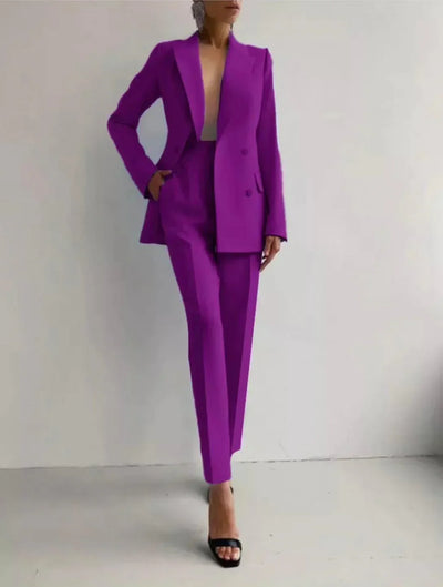 Beatrice™ | Completo Pantaloni a Sigaretta